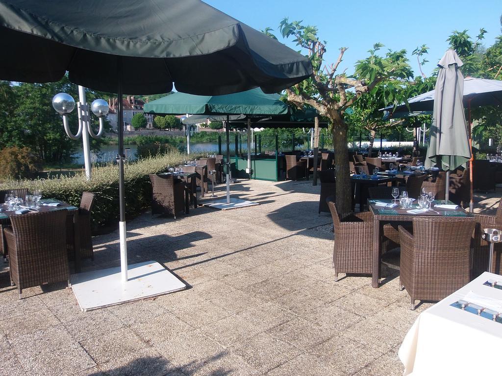 Hotel Restaurant Le Rive Gauche Joigny Buitenkant foto